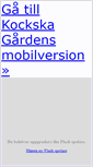 Mobile Screenshot of kockskagarden.se